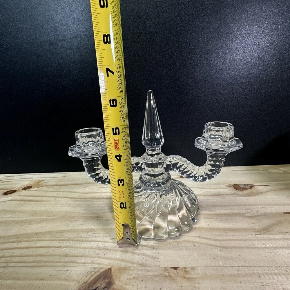 Double Candlesticks Fostoria Colony 6½